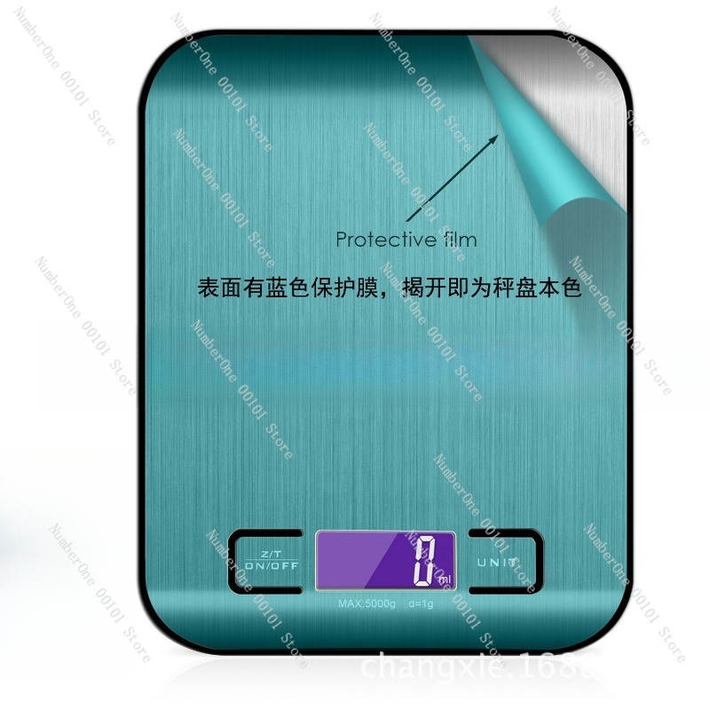Portion Scale Digital - 充電式ステンレス製デジタルキッチンスケール 5kg 家庭用食品計量スケール 製菓 調理 栄養量管理