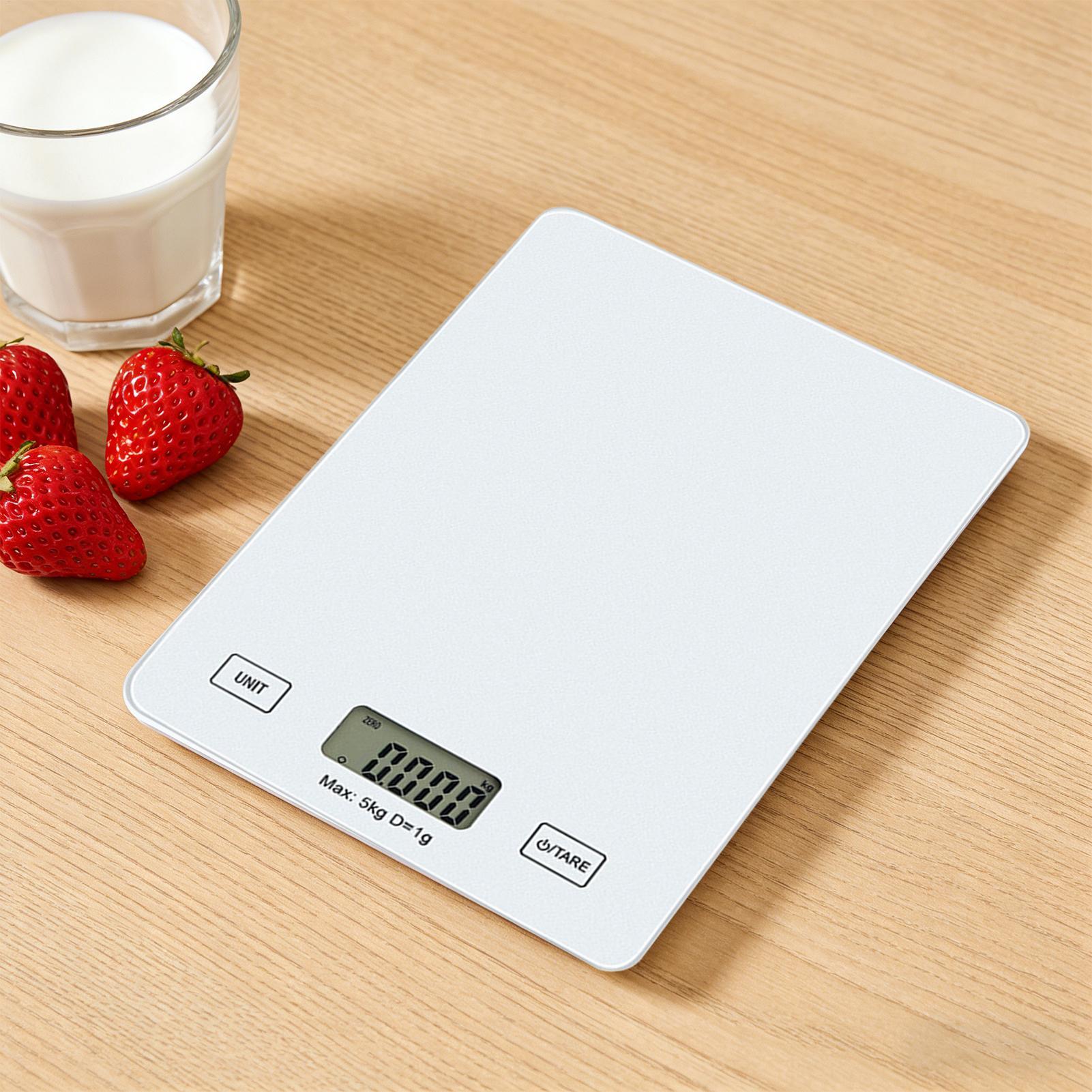 Portion Scale Digital - キッチンスケール キッチン計量ツール 1g精密目盛り LCDディスプレイ ベーキングスケール 製菓・調理用