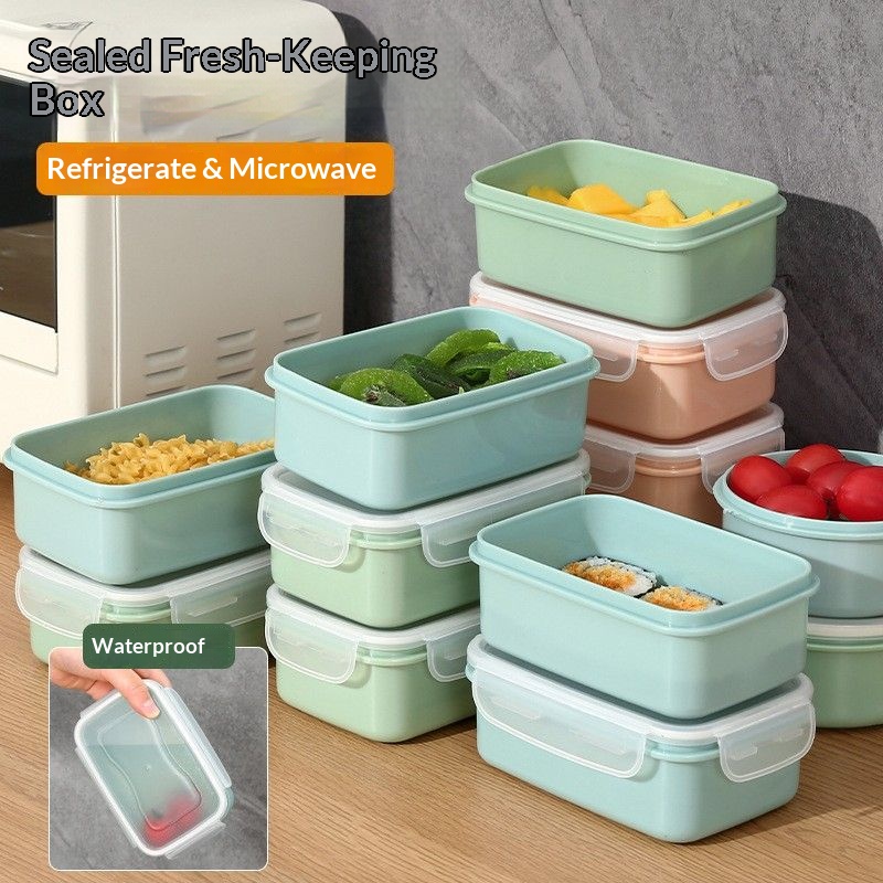 Meal Prep Containers - 気密食品保存容器 BPAフリー スタッカブル 漏れ防止 ランチボックス 冷蔵庫オーガナイザー