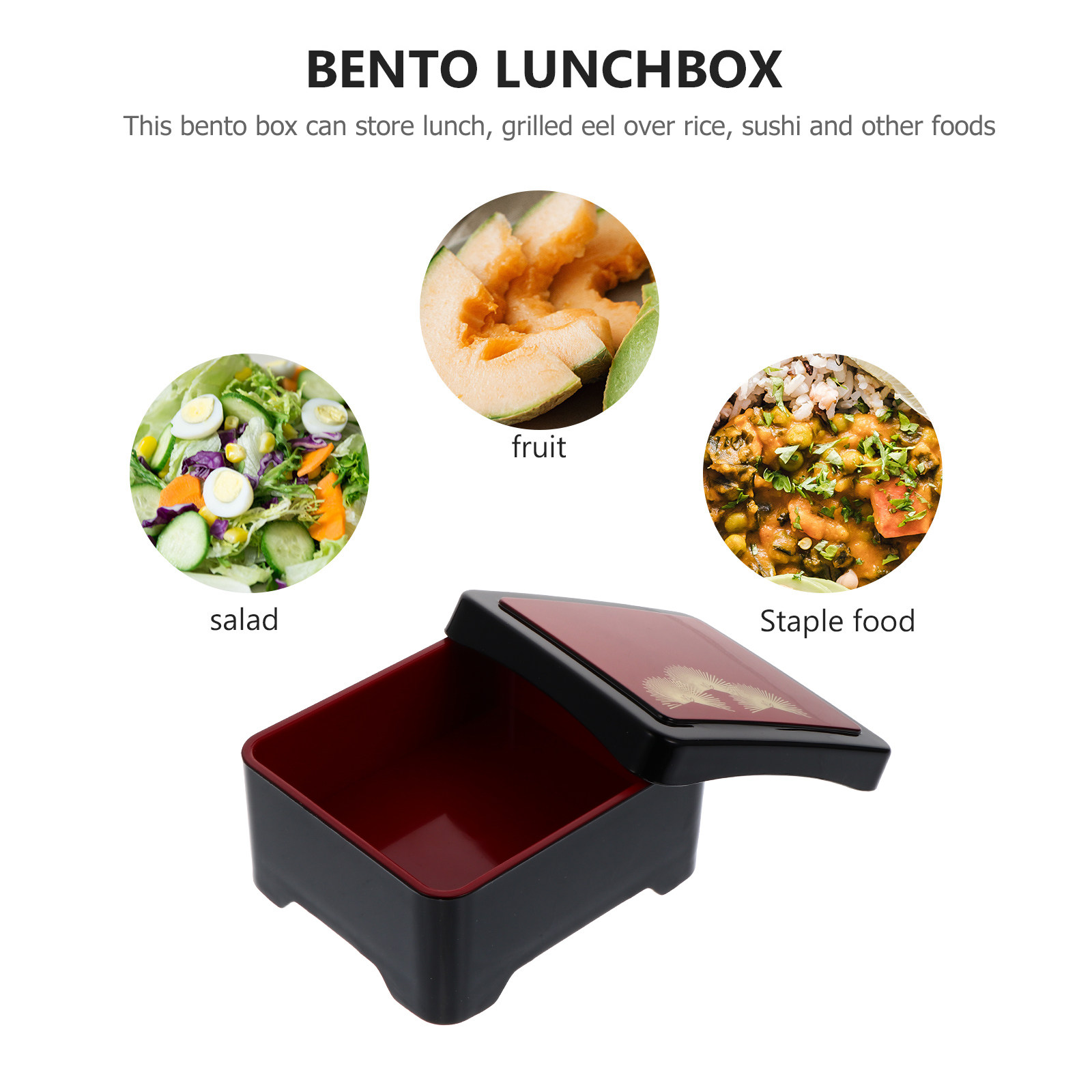 1個入りアクリル製弁当箱、ポータブルランチボックス、大容量食 - Meal Prep Containers のレビューと価格