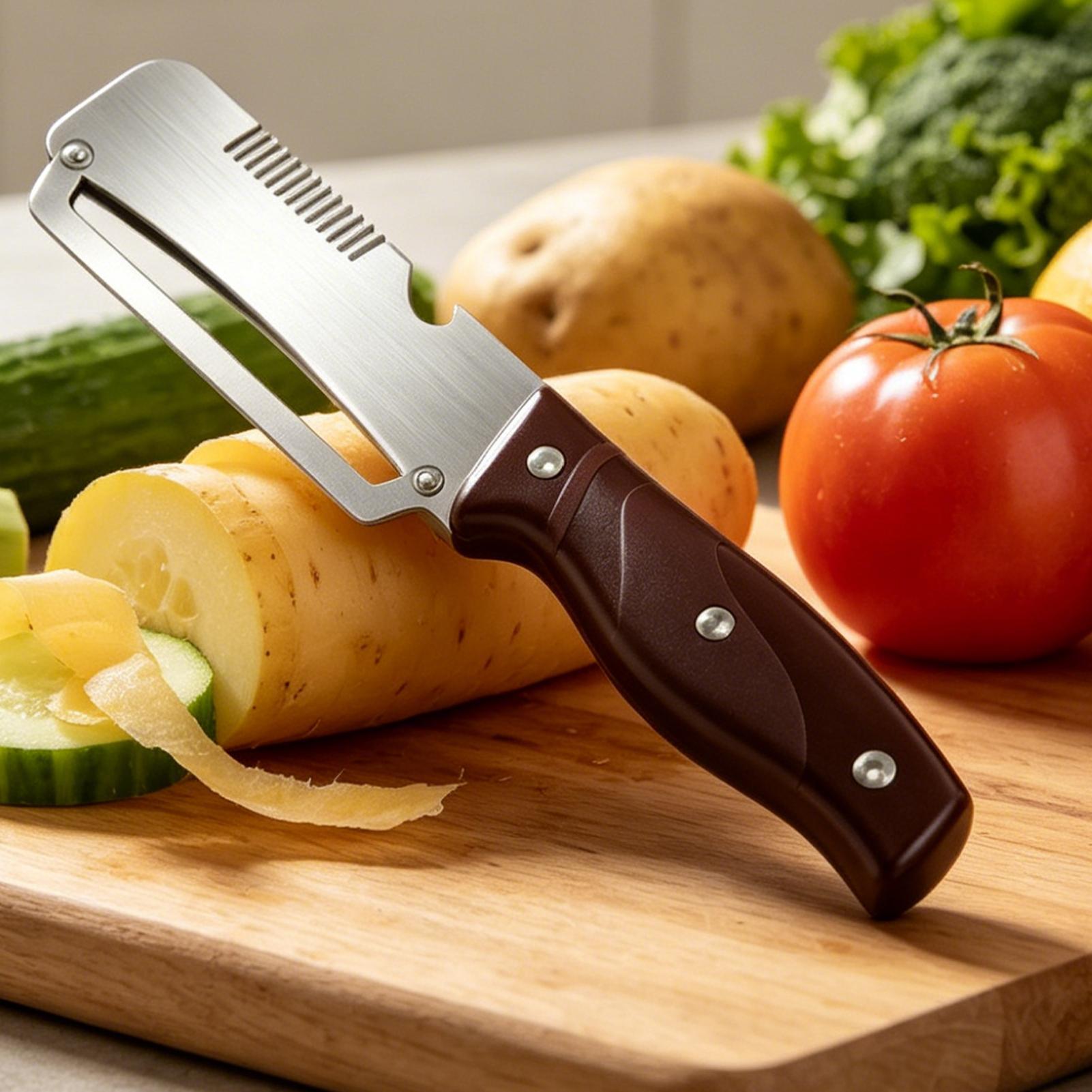 野菜ピーラー キュウリの皮むき・細断用 キッチン野菜ピーラー - Meal Prep Veggie のレビューと価格
