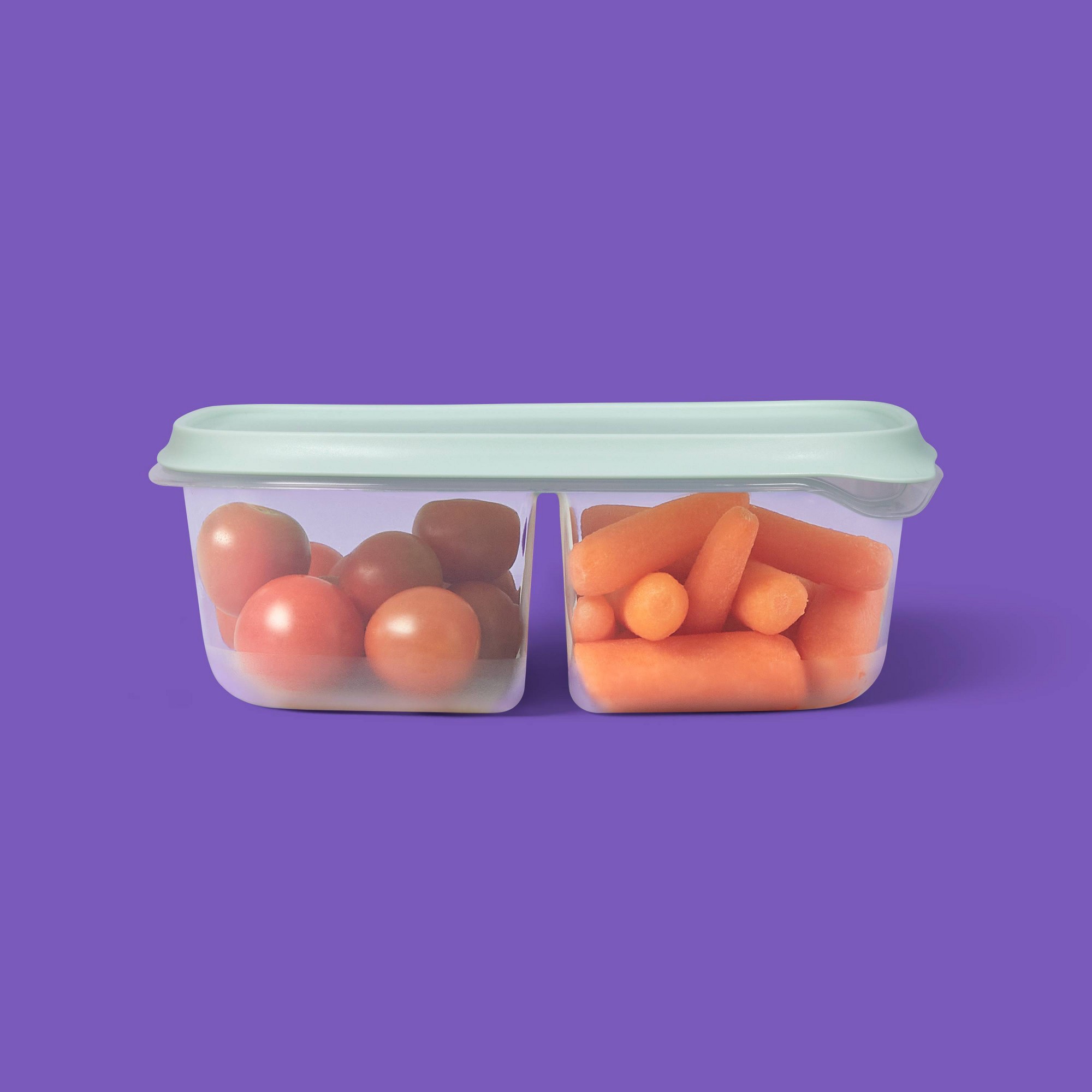 3個入り透明プラスチック製分割長方形食品保存容器、スナップ蓋 - Meal Prep Containers のレビューと価格