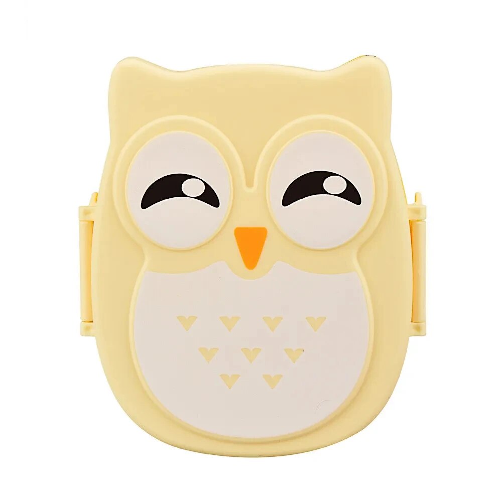 1Pc フクロウ型弁当箱コンパートメント付きランチ食品容器蓋 - Meal Prep Kits のレビューと価格