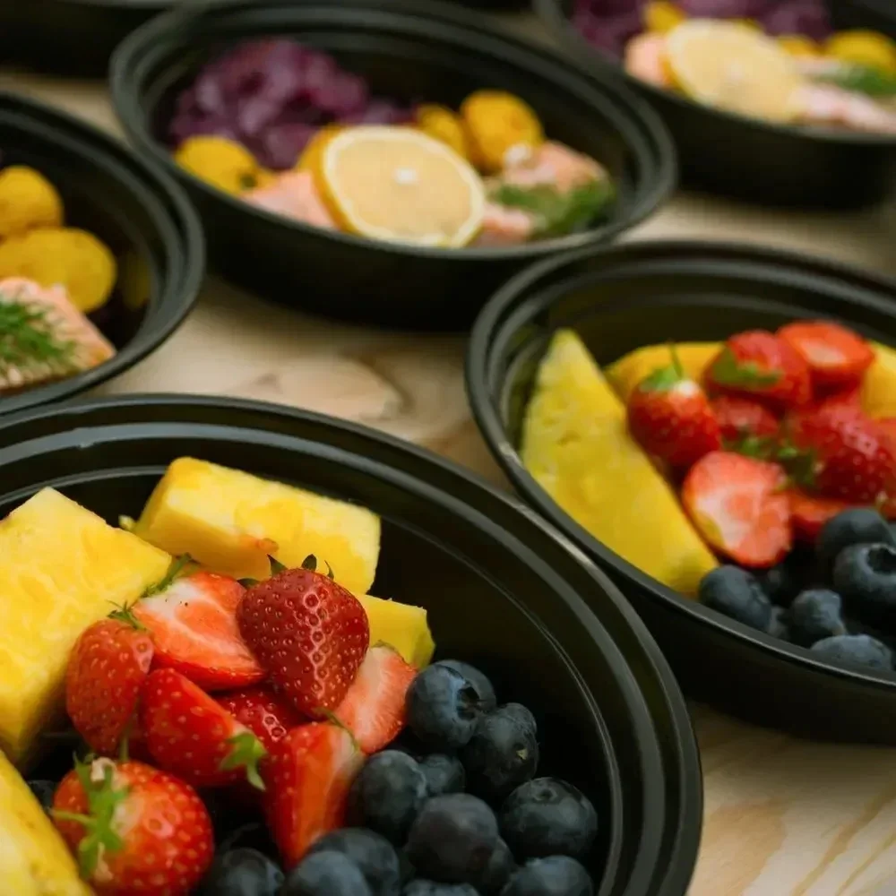 ふた付きプラスチック製食品容器,食品調理容器,ポータブル弁当 - Meal Prep Kits のレビューと価格