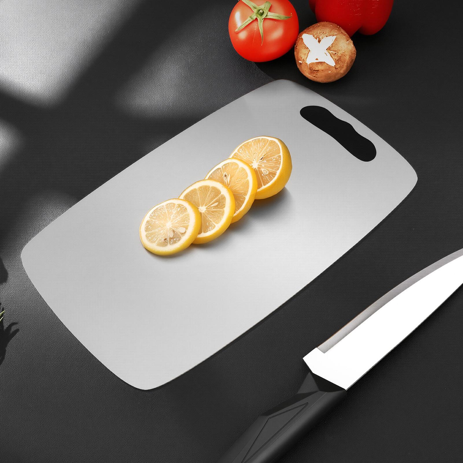 ステンレス鋼まな板 両面ステンレス鋼まな板 肉用 食事の準備 - Meal Prep With Chicken のレビューと価格