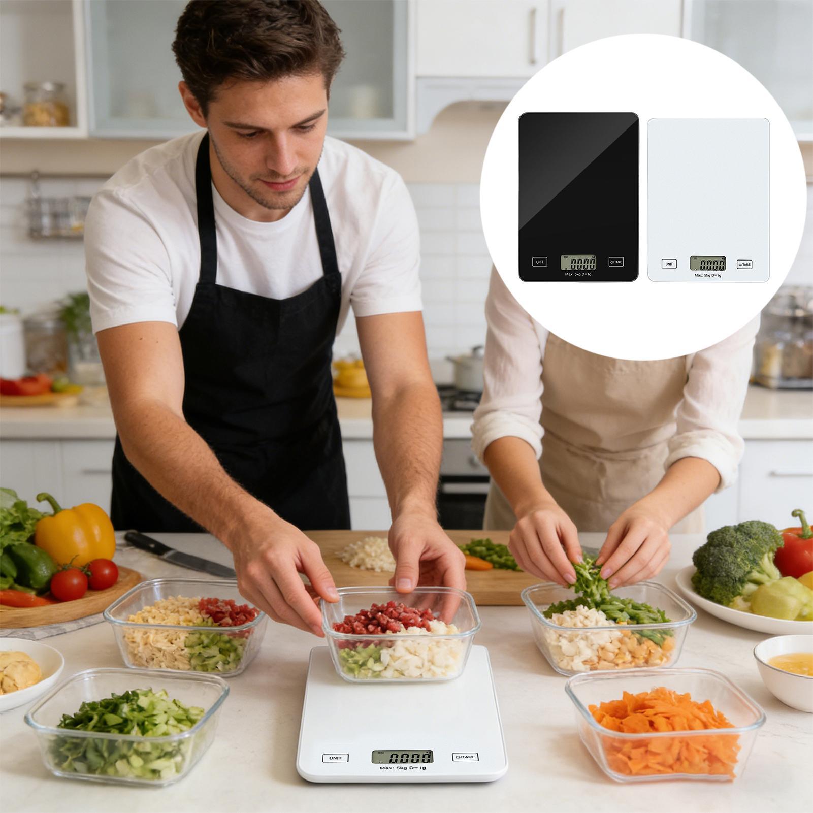 デジタルフードスケールデジタル測定ツール1g精密目盛りLCD - Portion Scale Digital のレビューと価格