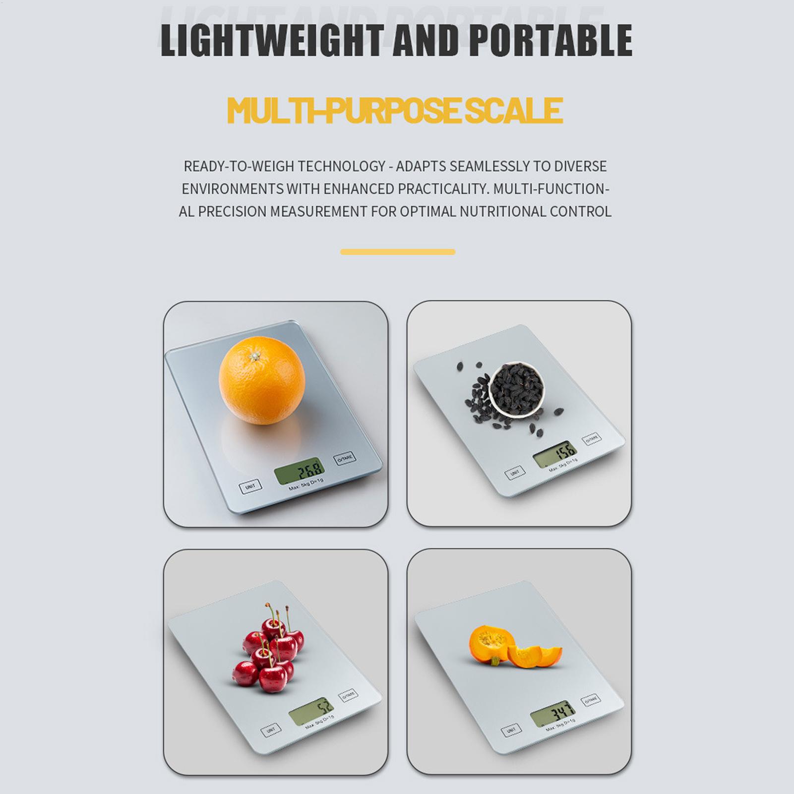 キッチンスケール キッチン計量ツール 1g精密目盛り LCD - Portion Scale Digital のレビューと価格