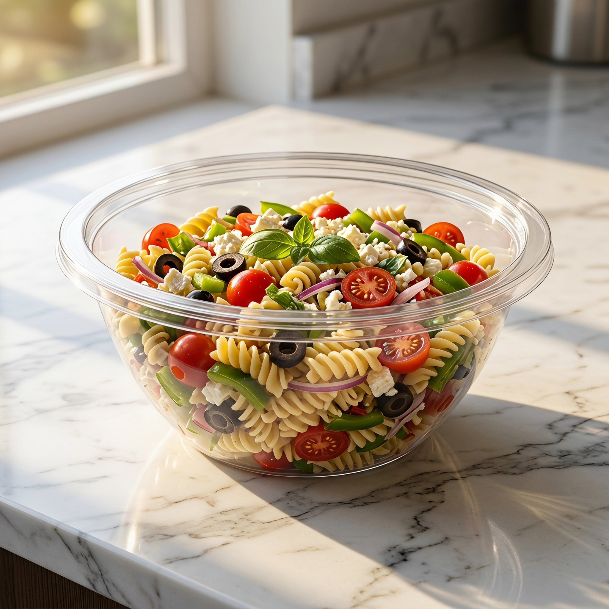 2個セット 透明サラダミキシングボウル プラスチック製ネステ - Meal Prep Containers のレビューと価格