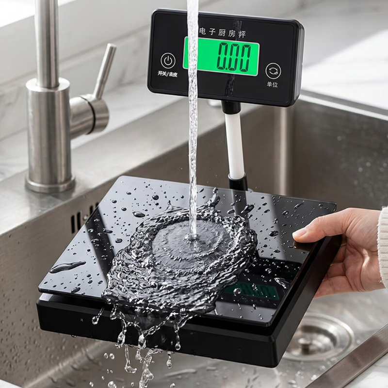 0.1g高精度デジタルキッチンスケール、隆起型LCDディスプ - Portion Scale Digital のレビューと価格
