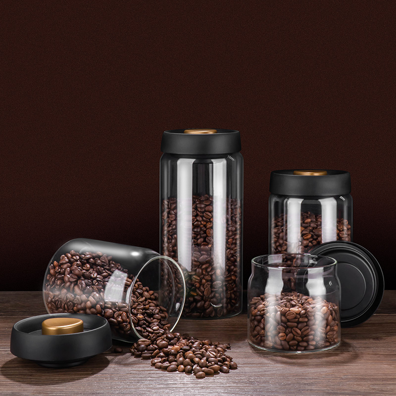 PARACITY 真空密閉タンクコーヒー豆ガラス密閉瓶家庭用 - Glass Container Set のレビューと価格