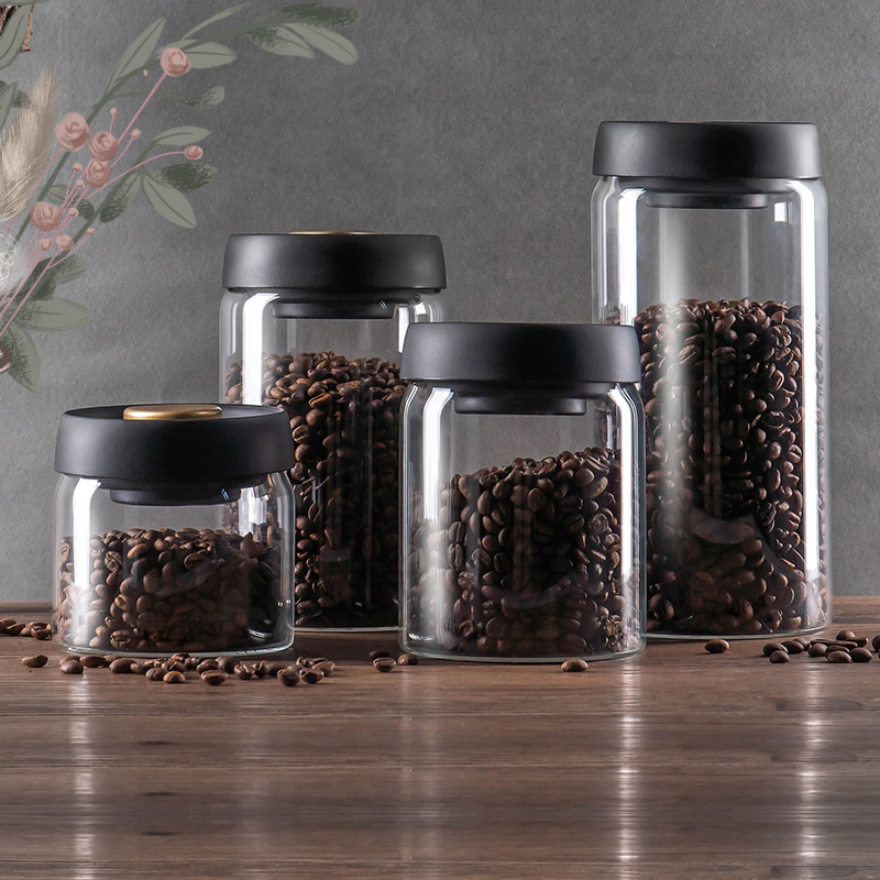 PARACITY 真空密閉タンクコーヒー豆ガラス密閉瓶家庭用 - Glass Container Set のレビューと価格