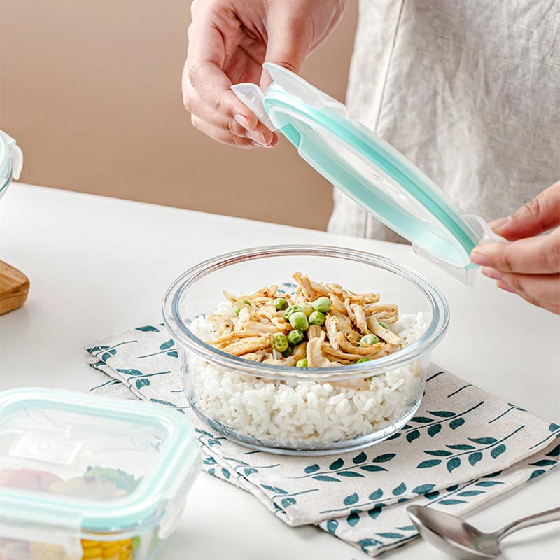 ホウケイ酸ガラス弁当箱,電子レンジ,ベビートボウル,密閉型ピ - Meal Prep Kits のレビューと価格