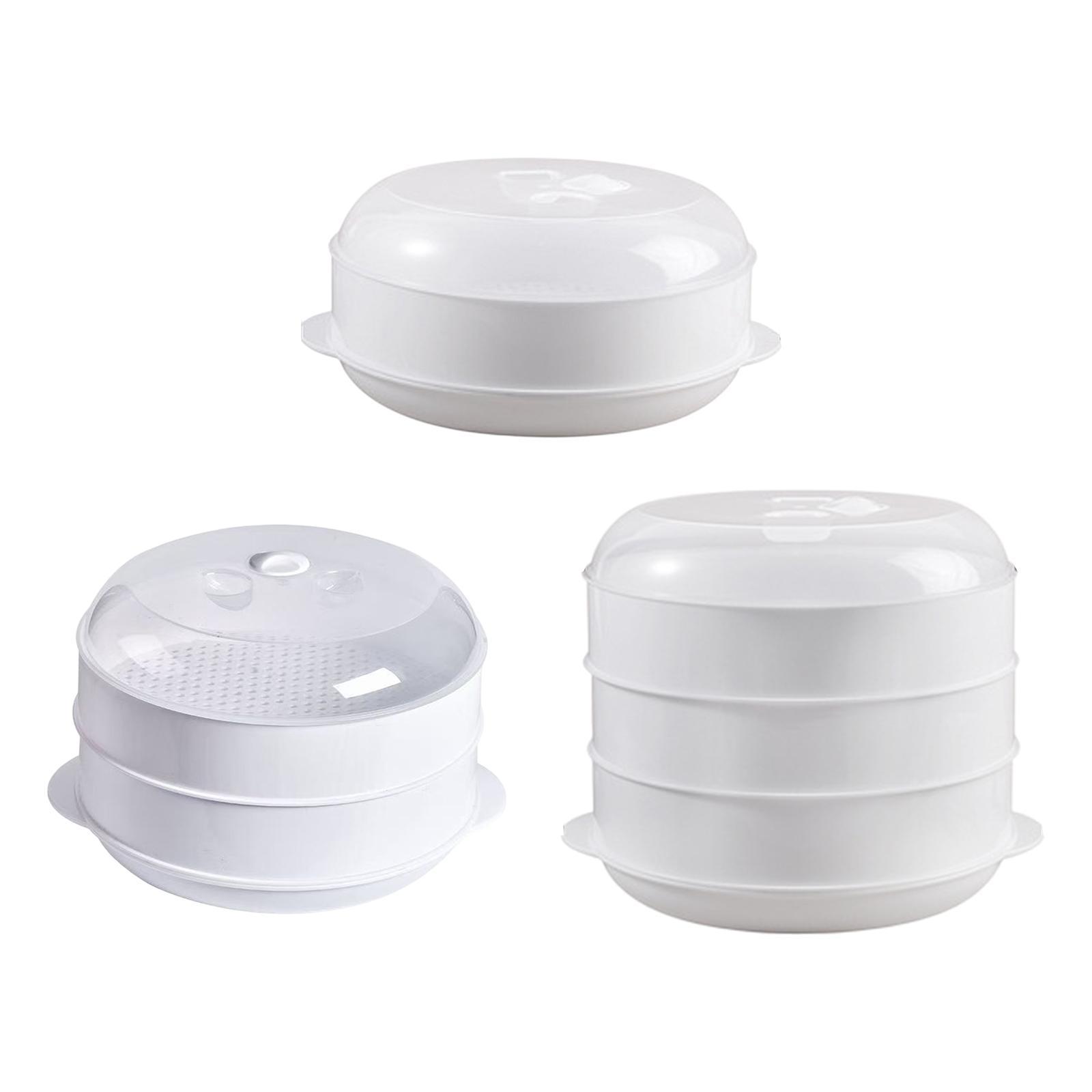 蒸し器、電子レンジ用野菜蒸し器、オイル不要のクイックミールプ - Meal Prep Veggie のレビューと価格