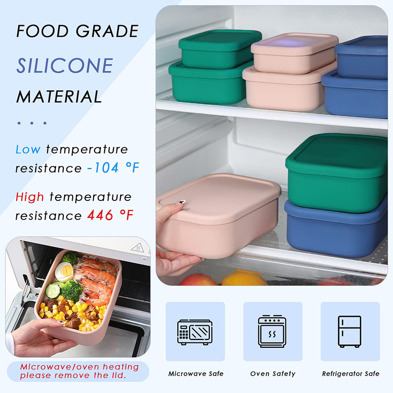 漏れ防止弁当箱 再利用可能 BPAフリー 食事準備容器 食品 - Meal Prep Kits のレビューと価格