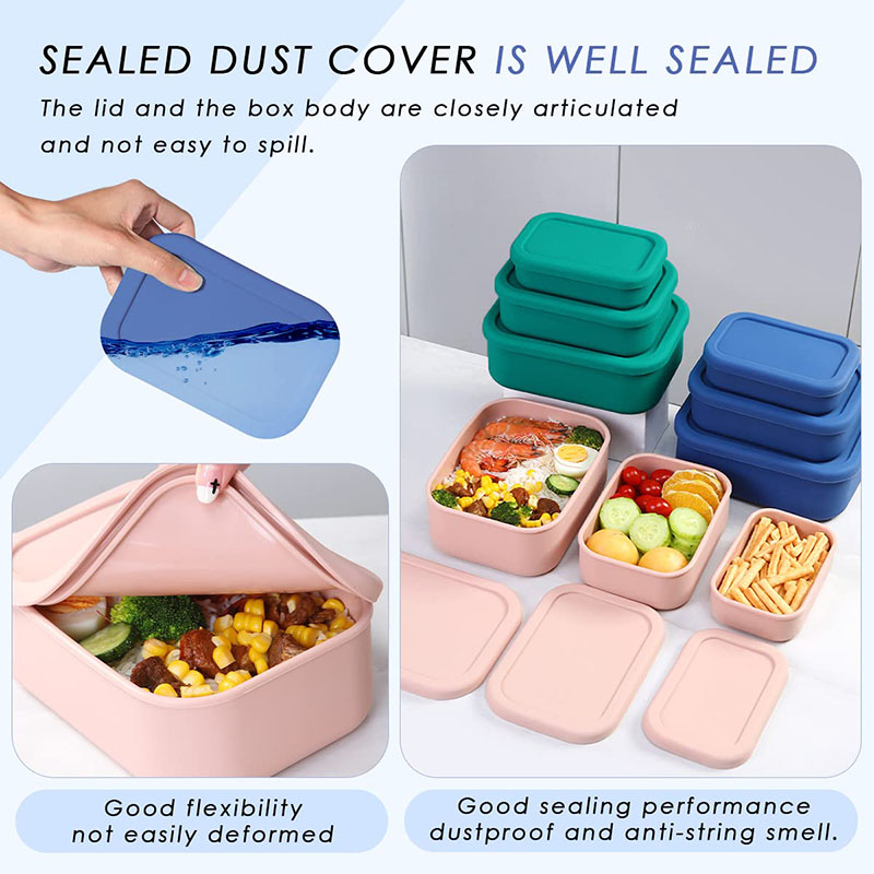 漏れ防止弁当箱 再利用可能 BPAフリー 食事準備容器 食品 - Meal Prep Kits のレビューと価格
