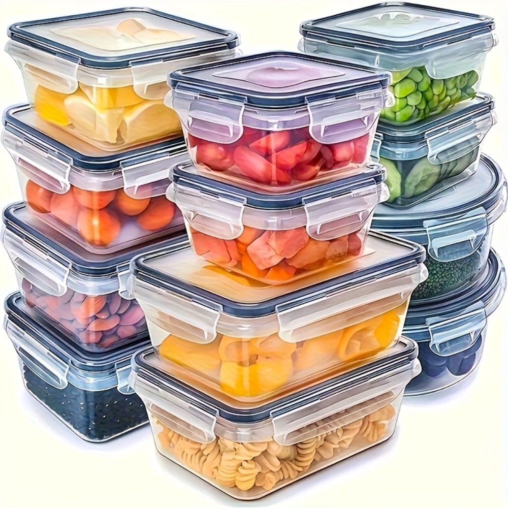 1個入り密閉食品保存容器（蓋付き）、漏れ防止弁当箱、電子レン - Meal Prep Containers のレビューと価格
